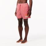 Мужские плавки Lacoste W Worded, Sierra Red - фото 2