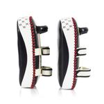Пэды Fairtex Curved Kick Pads - Standard, черный/белый - фото 5