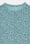 Топ ONLY MINI KMGTRINNY LIFE O NECK, Cameo Blue /Light Blue - фото 4