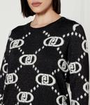 Свитер Regular fit Liu Jo Sport, черный - фото 4