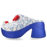 Кроссовки hello kitty siren clogs 'white blue' Crocs, белый - фото