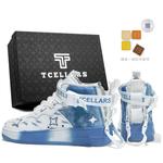 Кроссовки TCELLARS Skateboarding Shoes Unisex Mid-top, белый - фото 8