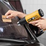 Deli цифровой дисплей с регулируемой температурой, фен, промышленный электрический фен, цилиндр горячего воздуха, автомобильная пленка, термоусадочная пленка 1600 Вт - фото 4