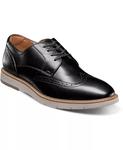 Мужские классические оксфорды Vibe Wingtip Florsheim, черный - фото