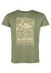 Футболка Maze Print T-shirt, Olive - фото