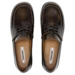 Лоферы женские коричневый 73Hours - фото 4