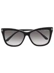 Очки трапециевидной формы TOM FORD Eyewear, черный - фото 2