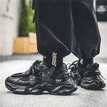 Кроссовки мужские толстые низкие Tfky, черный - фото 18