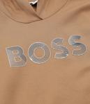 Свитер Regular fit Boss Kidswear, коричневый - фото 3