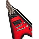 Электрогитара Epiphone Dave Mustaine Flying V Prophecy Aged Dark Red Burst - фото 4