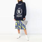 Свитер женский Balenciaga, темно-синий - фото 2