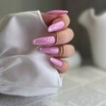 Гибридный лак 77. Catherine Isabellenails Silver With Glitter Glitter - фото 2