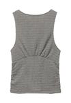 Топ PULL&BEAR CREPE GATHERED, Grey - фото 6
