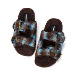 Женские сандалии Slide Joy&Mario, коричневый - фото 8