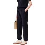 Брюки с резинкой на щиколотке LACOSTE, черный - фото 5