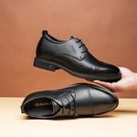 Мужские черные классические туфли QIAONAI - фото 5