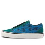 Кроссовки style 36 blue green contrasting colors 'blue green black' Vans, синий - фото