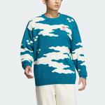 Свитера оригиналы свитер азия размеры Adidas, синий - фото 3