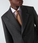 Однобортный шерстяной блейзер Prada, Ardesia - фото 5