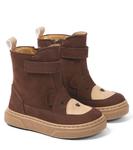 Сапоги из нубука teddy bear Monnalisa, розовый - фото