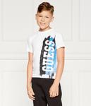 Футболка детская Guess из органического хлопка, белый - фото 3