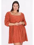 Платье до колена Usha Plus Size Dress, цвет Chestnut - фото 3