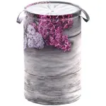 Корзина для белья Sanilo «Сиреневый», серый/фиолетовый - фото