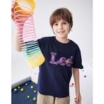 Футболка для младших школьников Lee, синий - фото 11