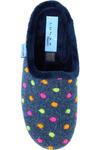 Тапочки-мюли Lunar Peanut, темно-синий - фото 4