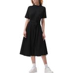 Женское платье с коротким рукавом LACOSTE, синий - фото 4