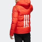 Пуховик мужской оранжевый Adidas Neo, оранжевый - фото 7