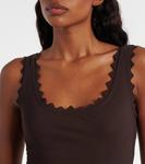 Купальник с воланом Karla Colletto, Chocolate - фото 4