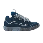 Кроссовки Lanvin Curb Sneakers, Blue Silver - фото