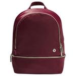 Нейлоновый рюкзак мини women's Lululemon, темно-красный - фото