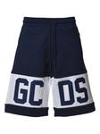 Шорты с логотипом GCDS, синий - фото
