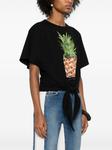 Stella McCartney футболка Pineapple, черный - фото 3