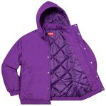Куртка Supreme Team Puffy Jacket 'Purple', фиолетовый - фото 3