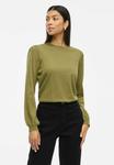 Джемпер VILA RUNDHALS, Green Moss/Green - фото
