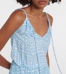 Мини-платье zanzibar с принтом Heidi Klein, синий - фото 4