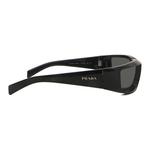 PRADA Прямоугольные солнцезащитные очки в рамке, Black - фото 10