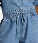 Джинсы Dunford с широкими штанинами Veronica Beard, Amethyst Frost - фото 4