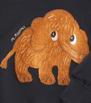 Хлопковая толстовка с принтом Mini Rodini, черный - фото 2