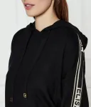 Свитер Regular fit Elisabetta Franchi, черный - фото 4