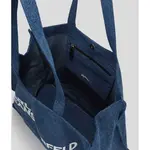 Сумка-шоппер Karl Lagerfeld Ew Logo, синий - фото 4