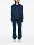 Джинсы прямого кроя MM6 Maison Margiela, синий - фото 2