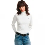 Свитер Gant 4800102 high neck, белый - фото