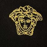 VERSACE Мужская черная поло SS23 - фото 8