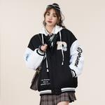 Пуховик Unisex Doraemon, черная бейсбольная куртка - фото 10