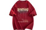 Футболка унисекс MONTVOO, Burgundy - фото