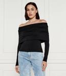 Блузка Pinko Angiolieri Slim Fit, черный - фото